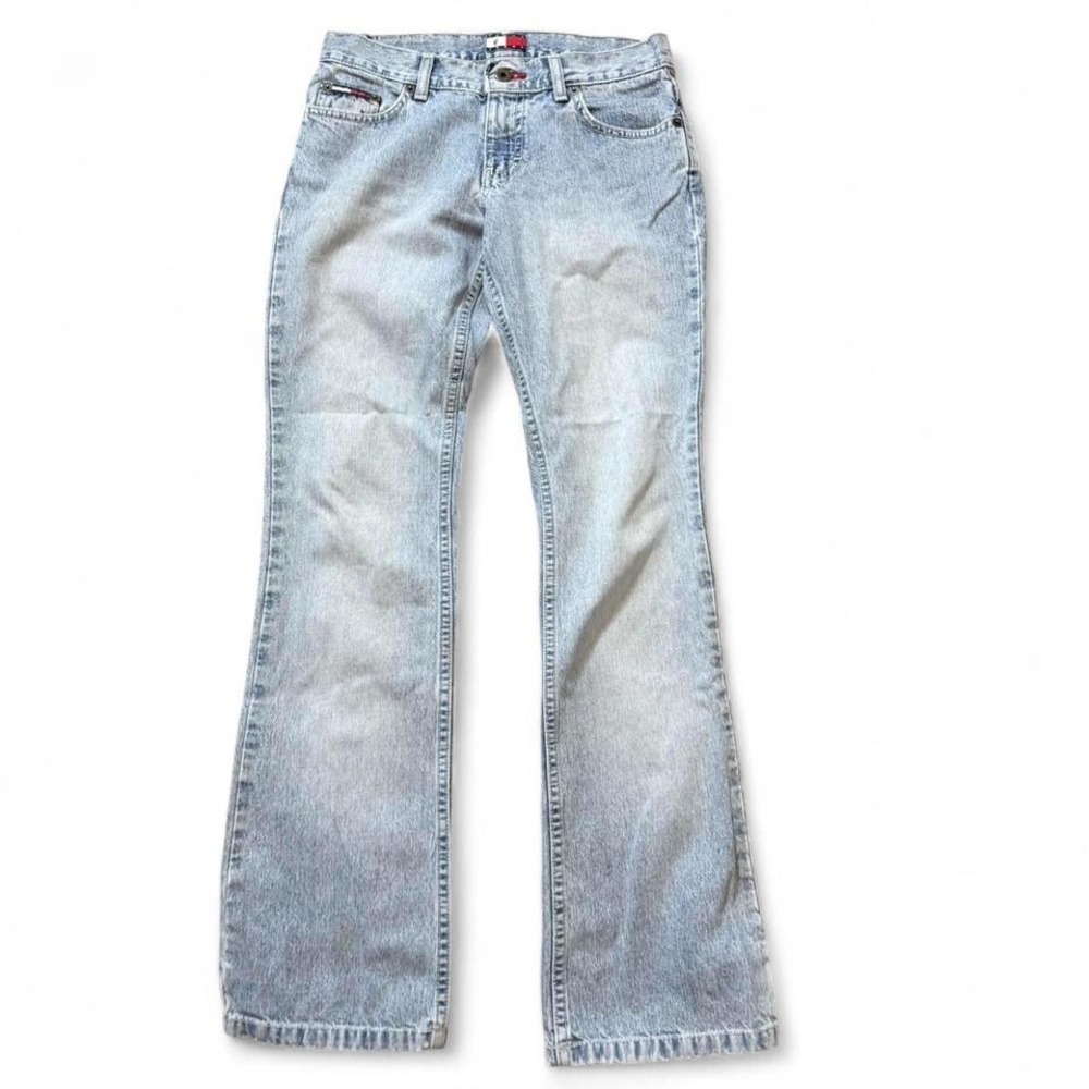Rare 2001 Tommy Hilfiger Low‎ Rise Hipster Bootcut Jeans, Women's Size 3